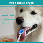 Safe and gentle finger toothbrush for sensitive dog gums
