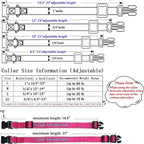 Stainless steel D-ring detail on durable Suptmax pet collar