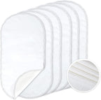 TILLYOU waterproof changing pad liners front view in white