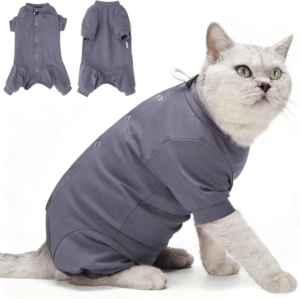 Instructions for fitting cat recovery suit