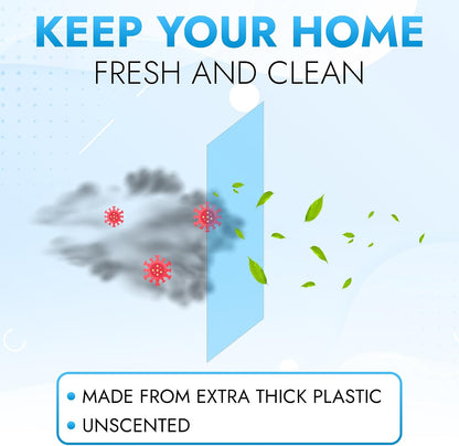 Durable leak-proof plastic bags for cat litter disposal system