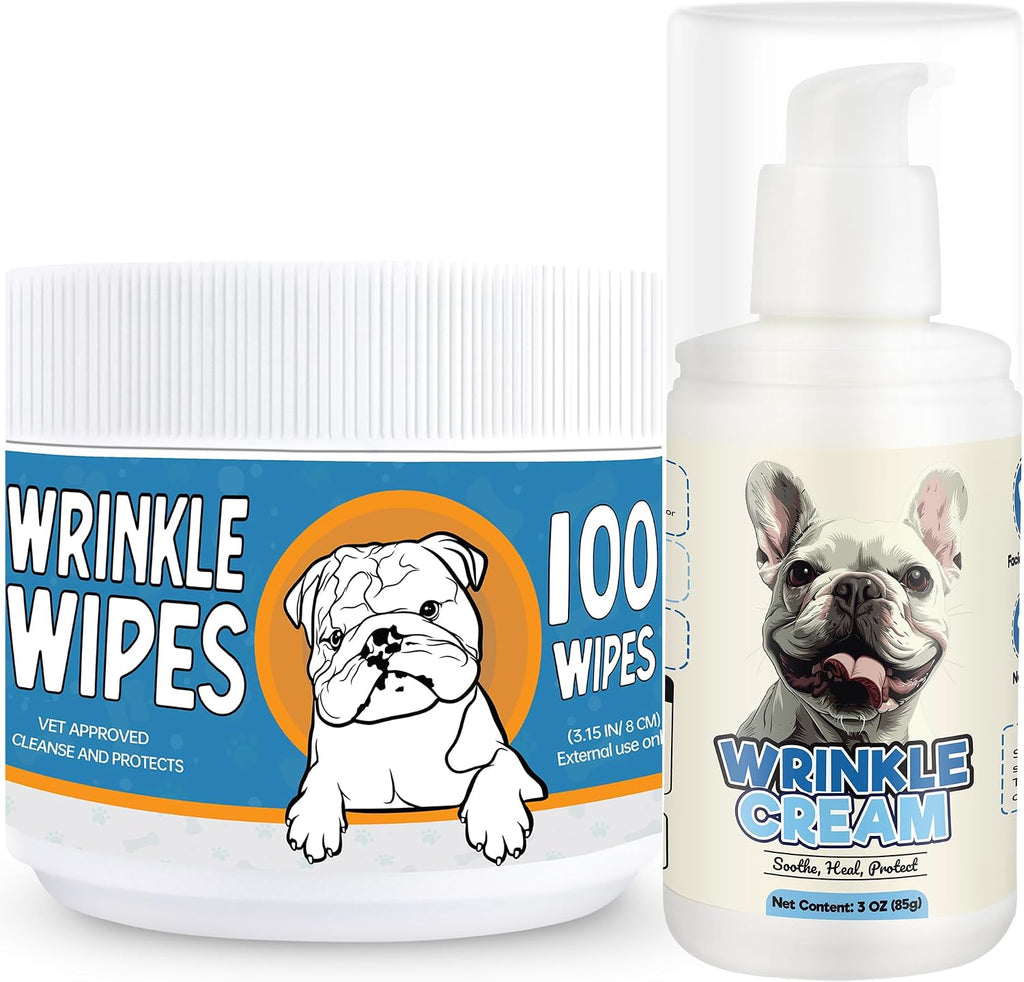 Bulldog Wrinkle Wipes for Dogs - Deodorizing & Soothing with Honeysuckle Extract - Non-Irritating, Cleans Wrinkles, Folds, Paws & Tail Pockets - for Bulldogs, Pugs & Frenchies (100 Count) - Image 10