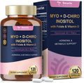 Totaria Myo and D-Chiro Inositol 120 capsules front view bottle for women's hormonal health.