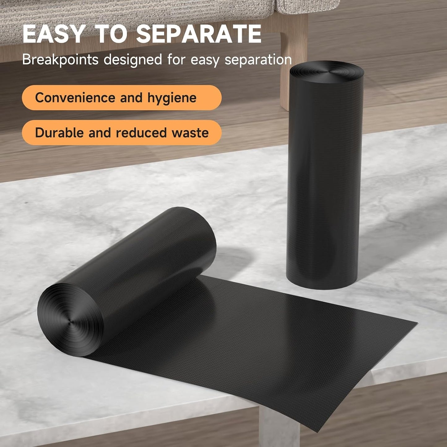 Convenient disposable plastic liners for automated pet waste systems