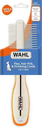 Side profile of Wahl pet grooming comb grip