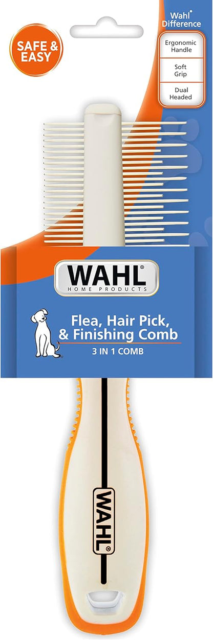 Side profile of Wahl pet grooming comb grip