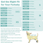 CuteBone female puppy holiday outfit waist snaps details for perfect fit