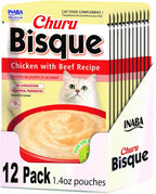 INABA Churu Bisque for Cats, Creamy Lickable Pure Side Dish with Vitamin E, 1.4 Ounces per Pouch, 12 Pouches, Tuna & Chicken Variety - Image 12