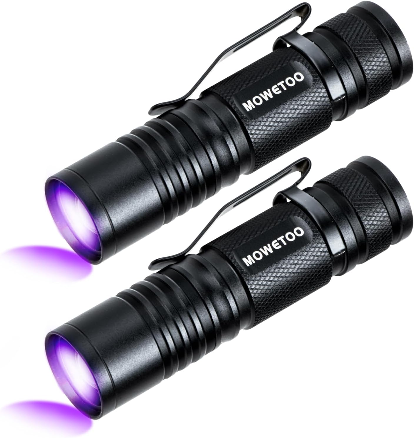 Black light UV Flashlight Rechargeable, 395nm Mini Zoomable Blacklight Woods Lamp, Portable But Powerful USB Ultraviolet Flashlights for Pet Urine Detection, Home, Scorpions, Resin Curing, Leak - Image 9