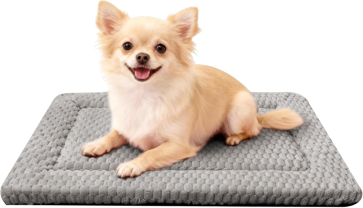 Dog Bed Mat - Dog Crate Pad - Reversible Mat for Pet Comfort - Soft Bed Crate Pads for All Seasons - Durable, Machine Washable Mat for Crates, Travel, and Home (Dark Brown, 24" L*18" W*1.5" Th) - Image 12