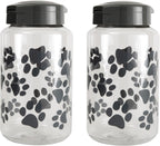 BPA free plastic treat jar by Lixit