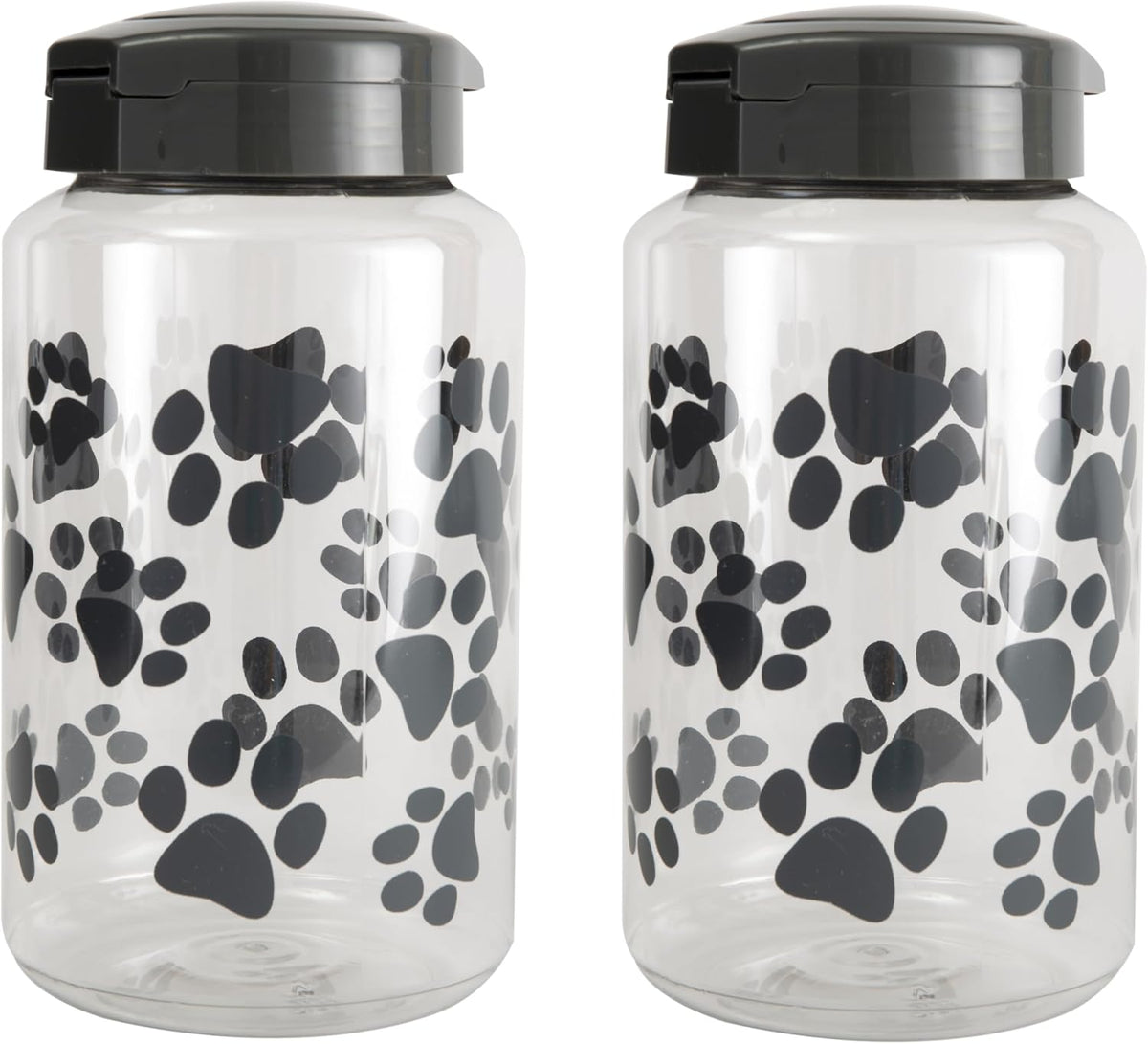 BPA free plastic treat jar by Lixit