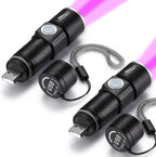 DARKBEAM UV 395nm Flashlight Ultraviolet led Light Blacklight Wood's lamp Portable 400nm Mini Detector for Dog/Cat Urine Pet Stains, Anti-counterfeiting Identification, Resin Curing, AA - Image 14