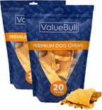 ValueBull USA Rawhide Chips, Chicken Infused, 20 Pound Bulk Pack - Natural & Safe, USA Beef Hide, Long Lasting, Chemical Free, No Artificial Flavors - Image 9