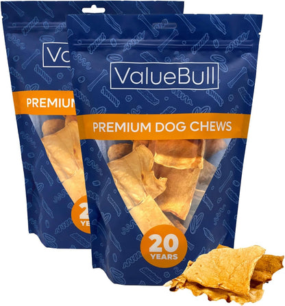 ValueBull USA Rawhide Chips, Chicken Infused, 20 Pound Bulk Pack - Natural & Safe, USA Beef Hide, Long Lasting, Chemical Free, No Artificial Flavors - Image 9