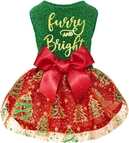 Fitwarm Happy 4th of July Dog Tulle Dress, Patriotic Dog Clothes for Small Dogs Girl, Red and White Star Pet Outfit, Red, Royal Blue, Small - Image 14