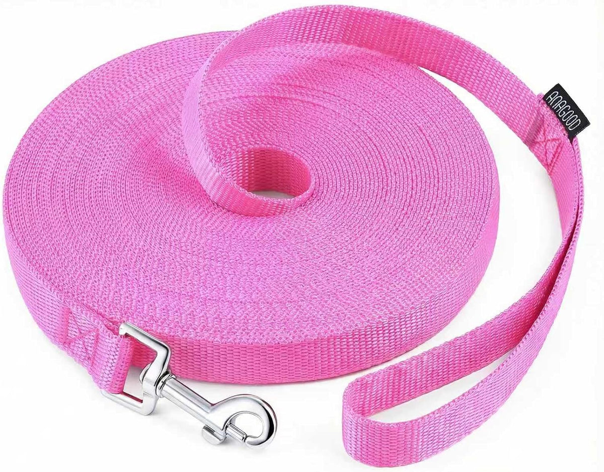 AMAGOOD Long Dog Leash for Training 15FT 20FT 30FT 50FT 100FT Long Dog Lead for Medium and Small Dogs Training,Tie Out,Play,Camping(15feet, Blue) - Image 14