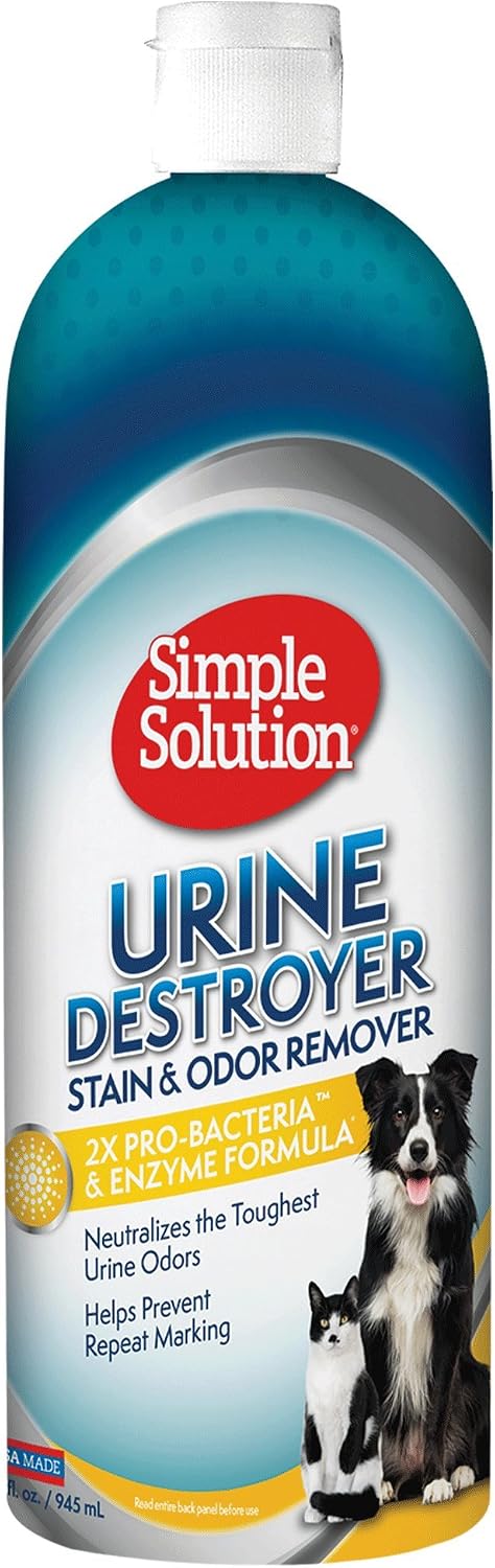 Simple Solution enzymatic cleaner 1 gallon safety and usage instructions