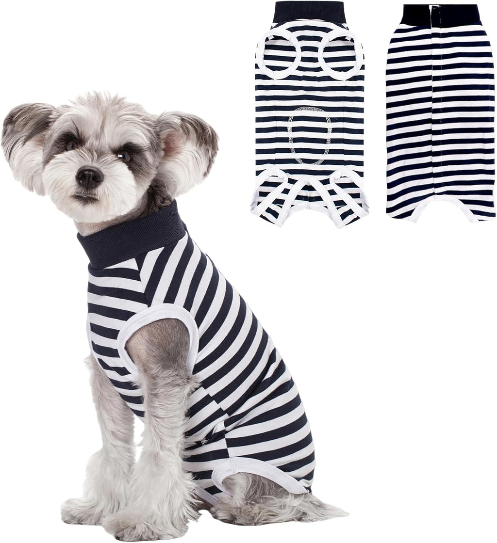 Coppthinktu Dog Surgery Recovery Suit for Dogs Cat Dog Onesie, Dog Recovery Suit Female for Small Medium, Pet Surgical Neuter Post-Surgery Suit E-Collar Alternative Anti Licking Abdominal Wounds - Image 11