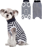 Coppthinktu Dog Surgery Recovery Suit for Dogs Cat Dog Onesie, Dog Recovery Suit Female for Small Medium, Pet Surgical Neuter Post-Surgery Suit E-Collar Alternative Anti Licking Abdominal Wounds - Image 11
