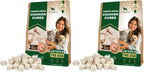 Authentic USA imported Beloved Pets raw chicken treats package close up