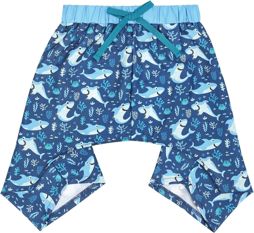 HDE Dog Swim Trunks Hawaiian Board Shorts Beach Pool Swimsuit for XS to XXL Dogs Rainbows - M - Image 10