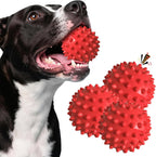 Beef-Flavored Durable Dog Ball for Aggressive Chewers, Tough Squeaky Rubber Toy for Pitbulls Large & Medium Breeds - Image 13