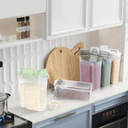 Leawalk BPA-free plastic container for pet kibble and pantry items