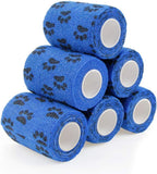 AUPCON Vet Wrap Cohesive Bandages Bulk Self Adhesive Bandage Wrap Self Adherent Wrap Non-Woven for Dogs Pet Animals & Ankle Sprains & Swelling 2 Inch x 5 Yards (2 Inch Claw) - Image 9