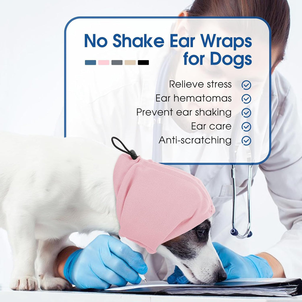 Sunfura elastic dog neck warmer and anxiety relief swaddle wrap