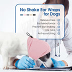 Sunfura elastic dog neck warmer and anxiety relief swaddle wrap
