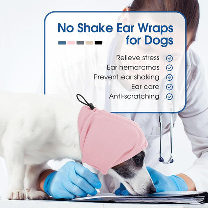 Sunfura elastic dog neck warmer and anxiety relief swaddle wrap