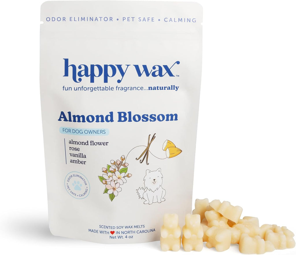Happy Wax Pet Scents Collection: Pet Safe, Odor Eliminating, Non-Toxic Scented Soy Wax Melts - Total 6oz Variety Pack: Teakwood Trails, Lavender Fields, and Sugared Fruit - Image 13