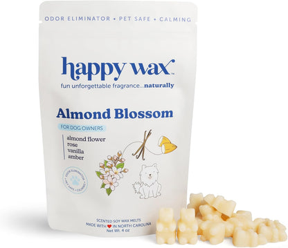 Happy Wax Pet Scents Collection: Pet Safe, Odor Eliminating, Non-Toxic Scented Soy Wax Melts - Total 6oz Variety Pack: Teakwood Trails, Lavender Fields, and Sugared Fruit - Image 13