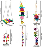 Parakeet Cockatiel Bird Toys, Parrots Conures Budgies Cage Accessories - Image 5
