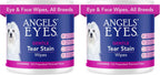 ANGELS' EYES Ear Cleansing Wipes for Dogs & Cats, Removes Dirt, Wax, Odor, Help Reduce Infections & Itching, No Artificial Colors or Fragrance, 100ct - Image 9
