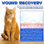 Cat Wound Care Spray - Wound Healing Aid Treatment for Cats Helps with Skin Repair for Wounds, Cats Irritated Skin & Itchy Skin, Scratching | Cats Supplement | Gentle Wound Care Spray - 3.38 Fl.oz - Image 9