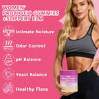 Feminine Vaginal Probiotics Gummies, Supports pH Balance & Digestive Health, Slippery Elm for Women, Suagr-Free, Veagn, Pineapple Flavor, 60 Count - Image 8