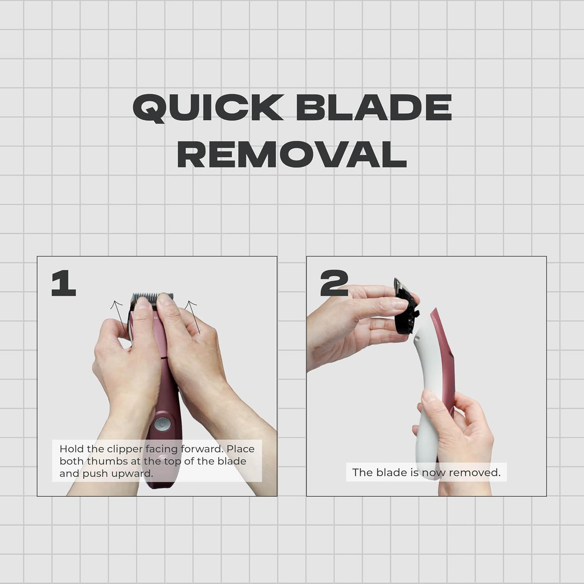 Balmoni professional grooming clipper blades packaged as a pack of two for salon and pet styling.