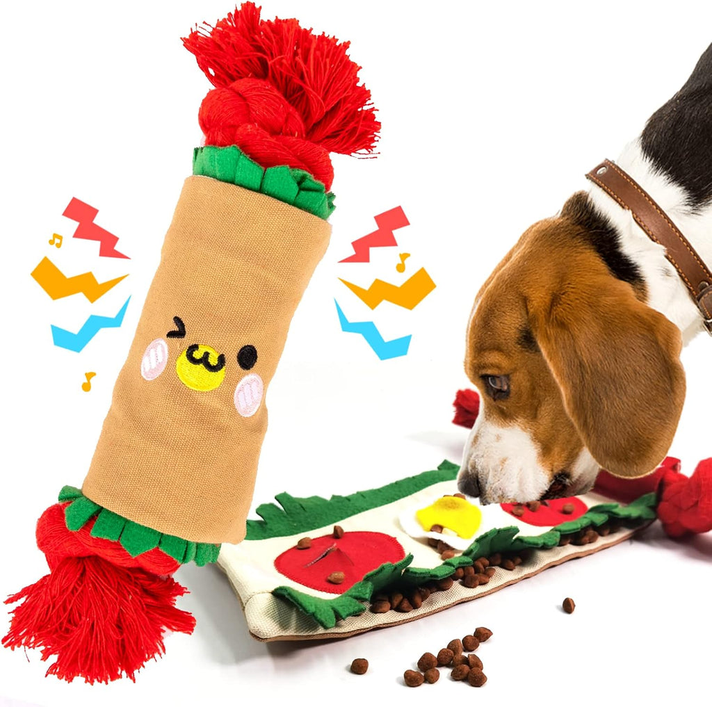 lilfrd Dog Birthday Toy, Birthday Cake Toys for Puppy Gifts, Squeaky Plush Dog Toys - Image 14