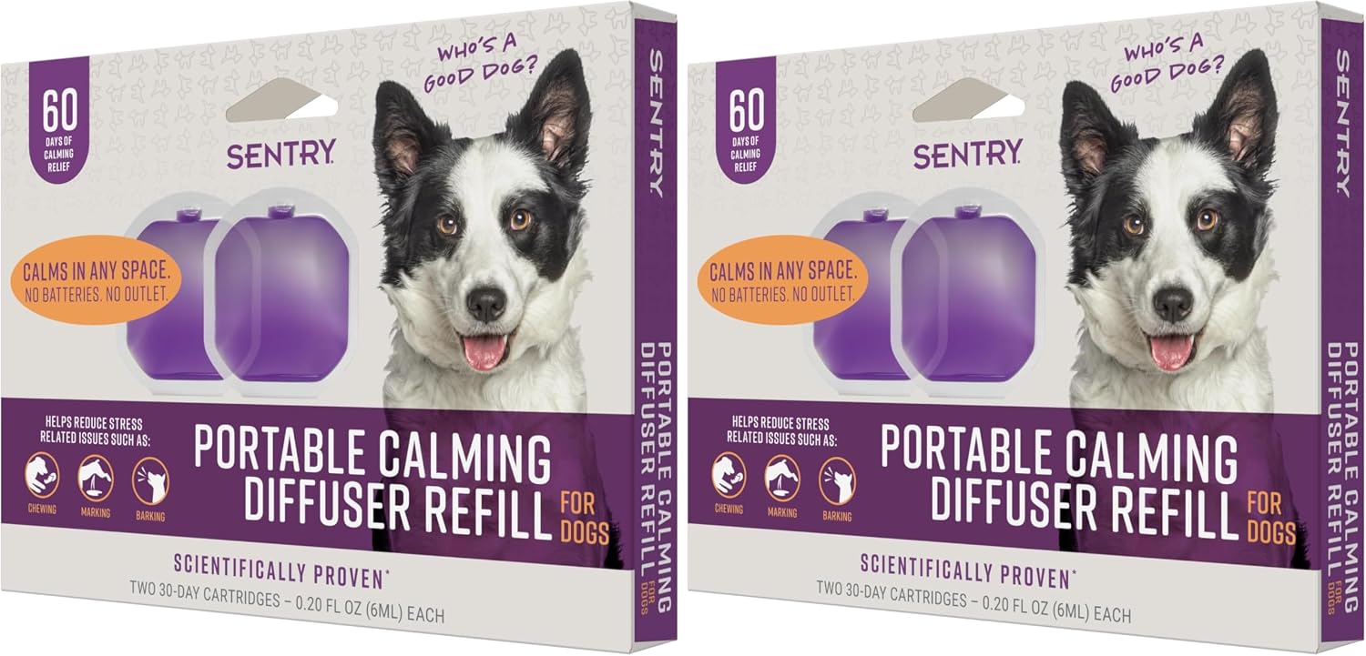 Sentry Behavior Portable Calming Diffuser Refill for Cats, Reduces Response to Normal Stress and Bad Behavior with Calming Phereomones, Easy-to-use Portable Design, 60 Day Release - Image 11