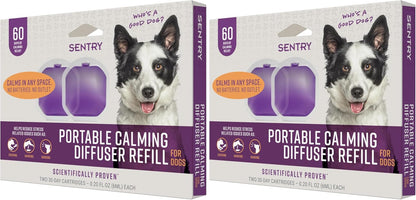 Sentry Behavior Portable Calming Diffuser Refill for Cats, Reduces Response to Normal Stress and Bad Behavior with Calming Phereomones, Easy-to-use Portable Design, 60 Day Release - Image 11