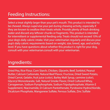 Back of package detailing ingredient list