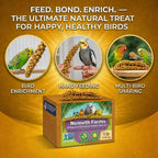 Nemeth Farms Spray Millet - Edible Tops Only, Non-GMO and Sun-Dried - 1 lb for Parakeets, Canaries and Finches - Image 7
