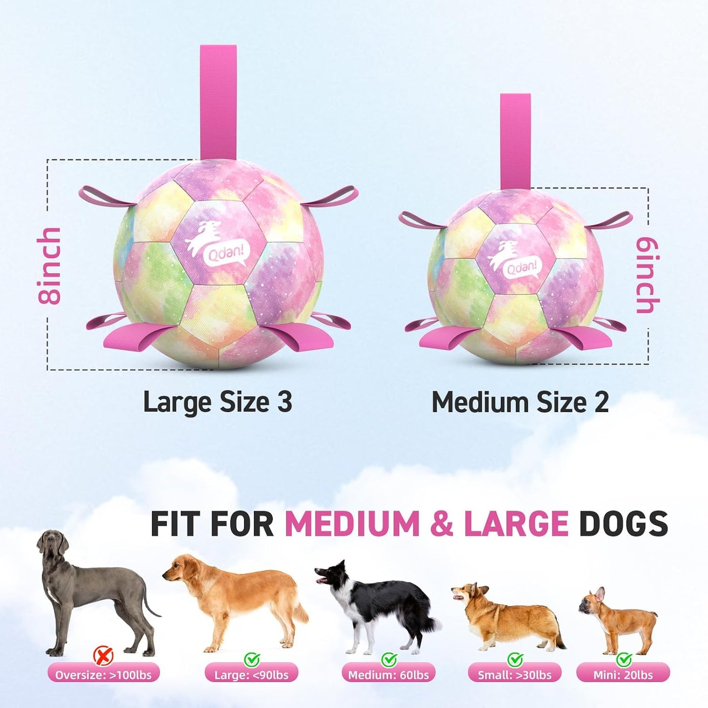 Qdan puppy birthday gift toy side profile