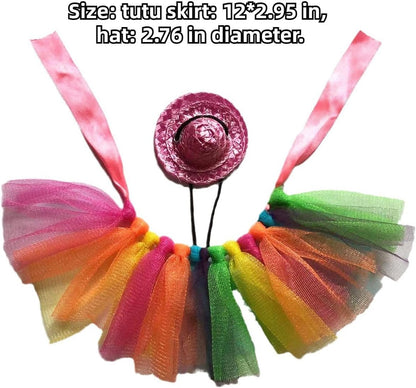 Adjustable lizard costume with elastic band and movable buckle for customized small pet sizing