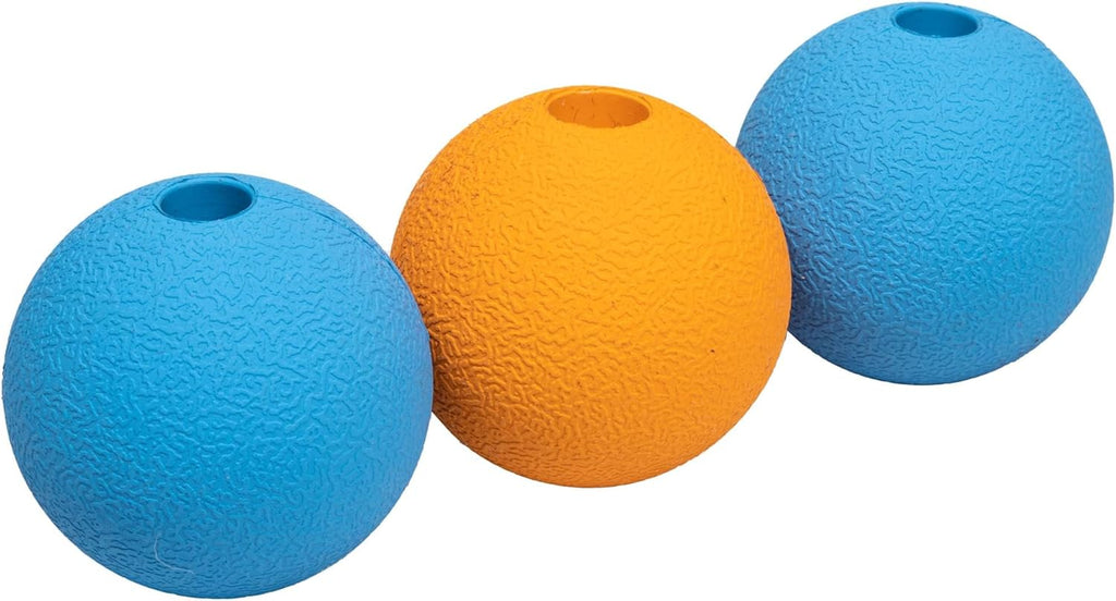 Amazon Basics Interactive Bouncy Durable Rubber Dog Toy Balls, Glow, 2.5 inch, Beige, Pack of 3 - Image 13