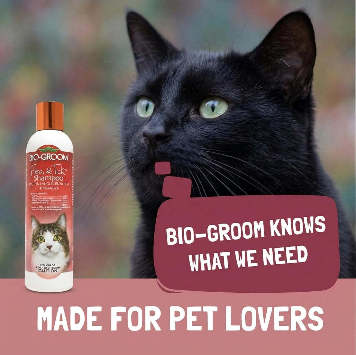 Bio-Groom anti parasite conditioning pet wash for healthy skin and shiny coat
