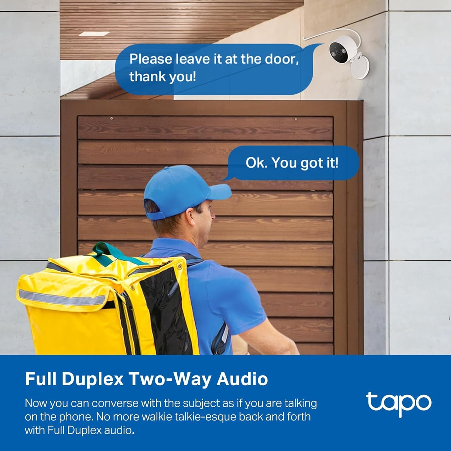 Tapo 2K+ Indoor/Outdoor Wired Security Camera - 2024 PCMag Editors' Choice, Person/Pet/Vehicle Detection, Baby Monitoring, Color Night Vision, Subscription-Free Local Storage or Optional Cloud, C120 - Image 4