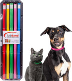 Max Premium Pet ID Collars - 20 Inch - 500 Count - Orange - Waterproof, Writable, Tear-Resistant Identification Bands with Easy Release for Vets, Shelters, and Boarding Facilities. - Image 15